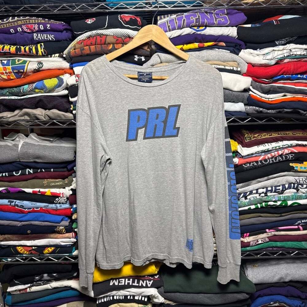 Vintage 90s Polo Sport Ralph Lauren PRL Logo Long Sleeve T-Shirt